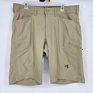 Eddie Bauer Shorts Mens Sz‎ 36 Khaki Tan First Ascent Cargo Utility Hiking